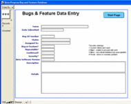 Beta Program Bug & Feature Database screenshot